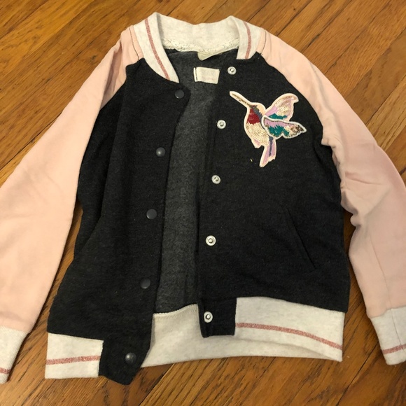 zara girls bomber jacket